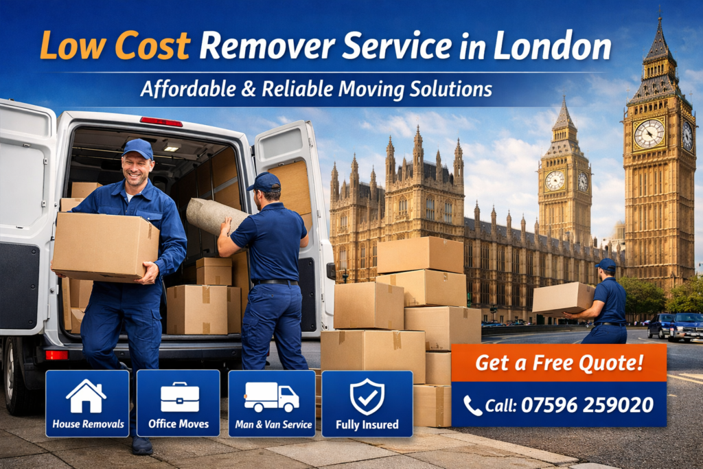 Low Cost Remover Service in London