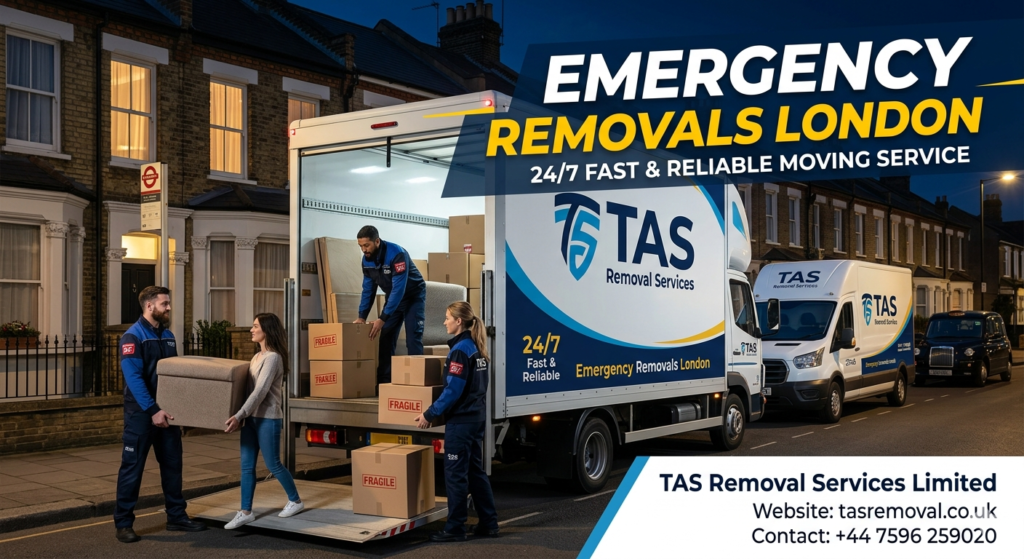Emergency Removals London | 24/7 Fast & Reliable Moving Service