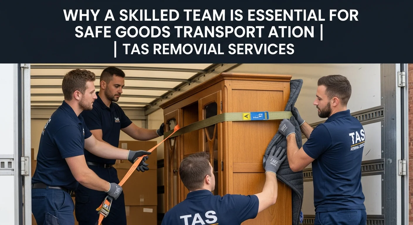 Why a Skilled Team Is Essential for Safe Goods Transportation | TAS Removal Services